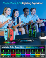 Rysker Nintendo Switch controller dock packaging and contents