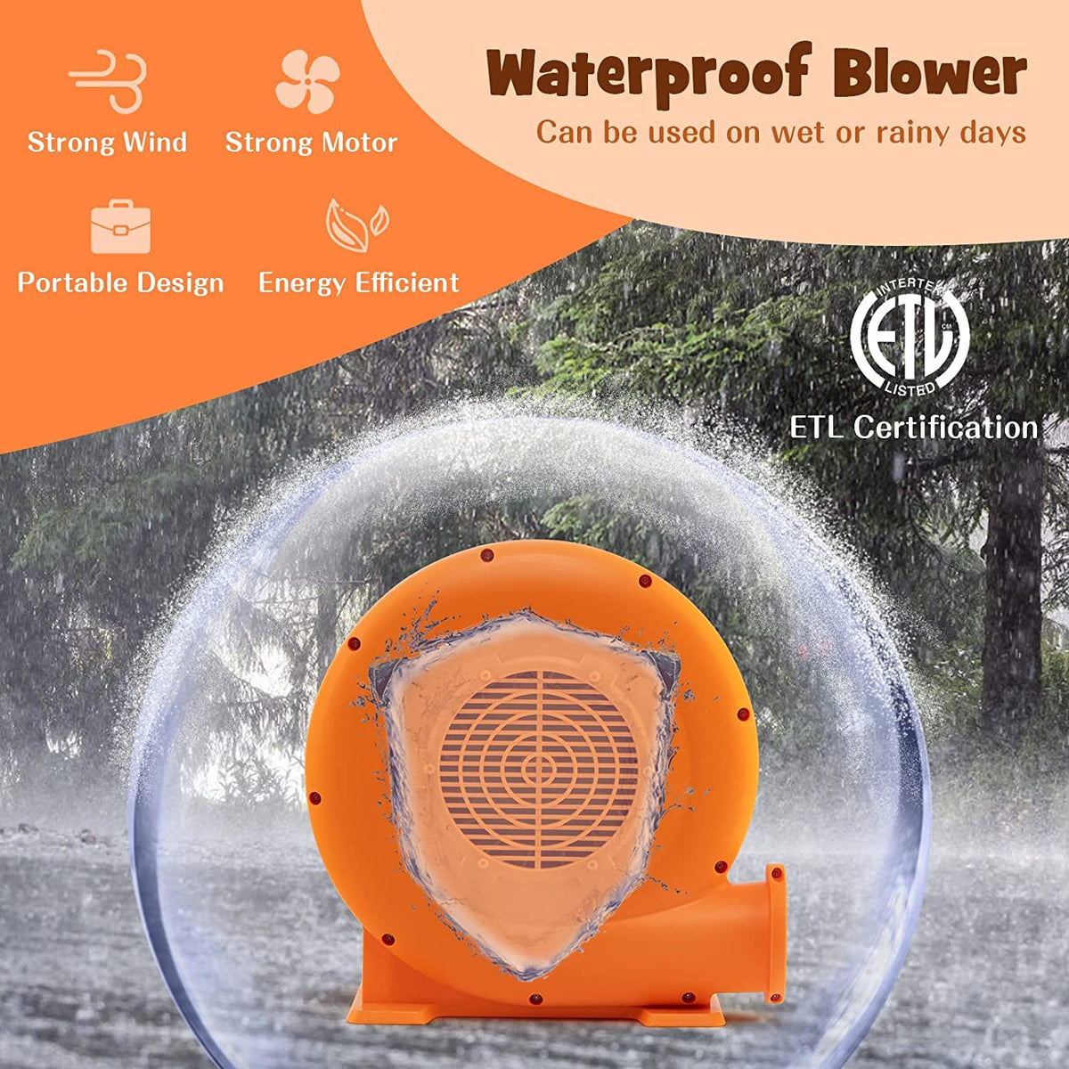Bountech splash pool and water cannon detail