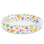 Intex Stargaze series children inflatable water play set showing two ring structural design details