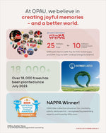 QPAU authentic USA imported outdoor toddler toy package contents and design details.