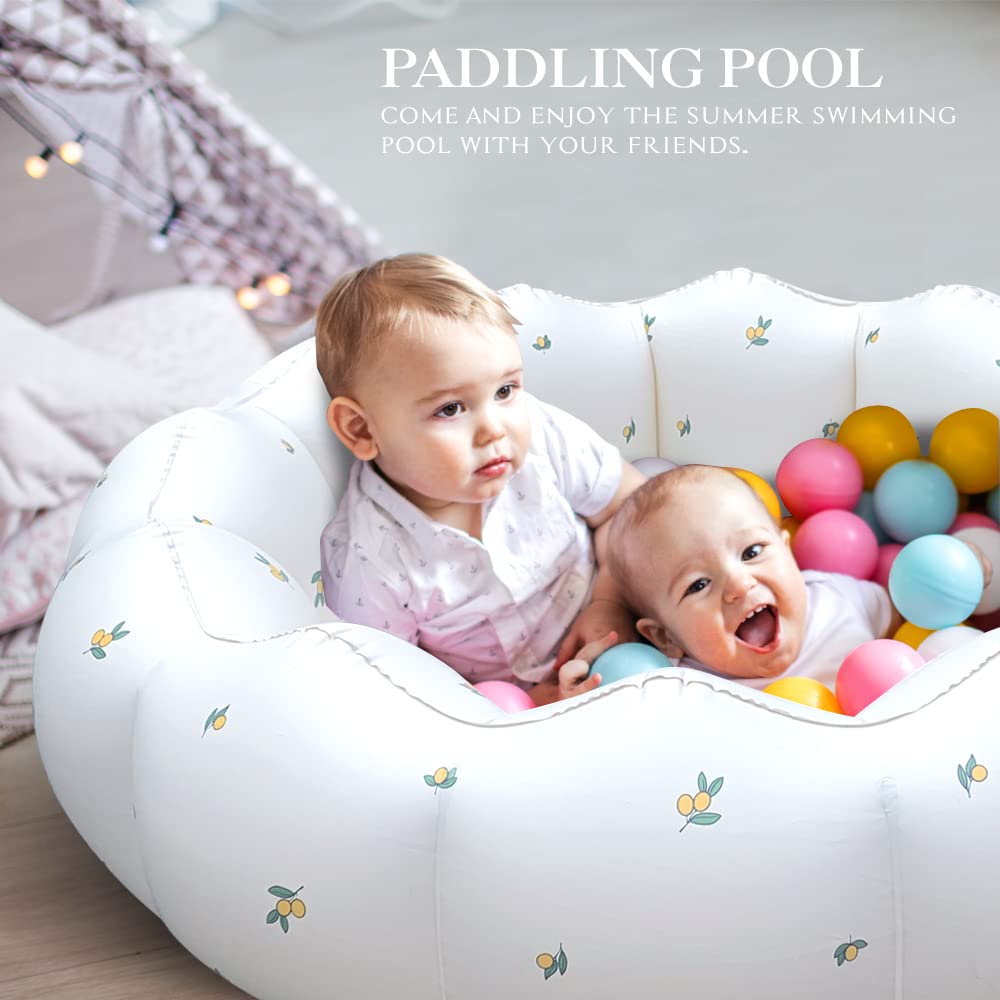 AirSwim imported toddler water tub from a high angle view showing interior space