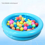 Qirvaten toddler swimming pool indoor setup as a colorful ball pit