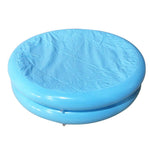 Qirvaten inflatable baby pool showing thickened PVC material close up details