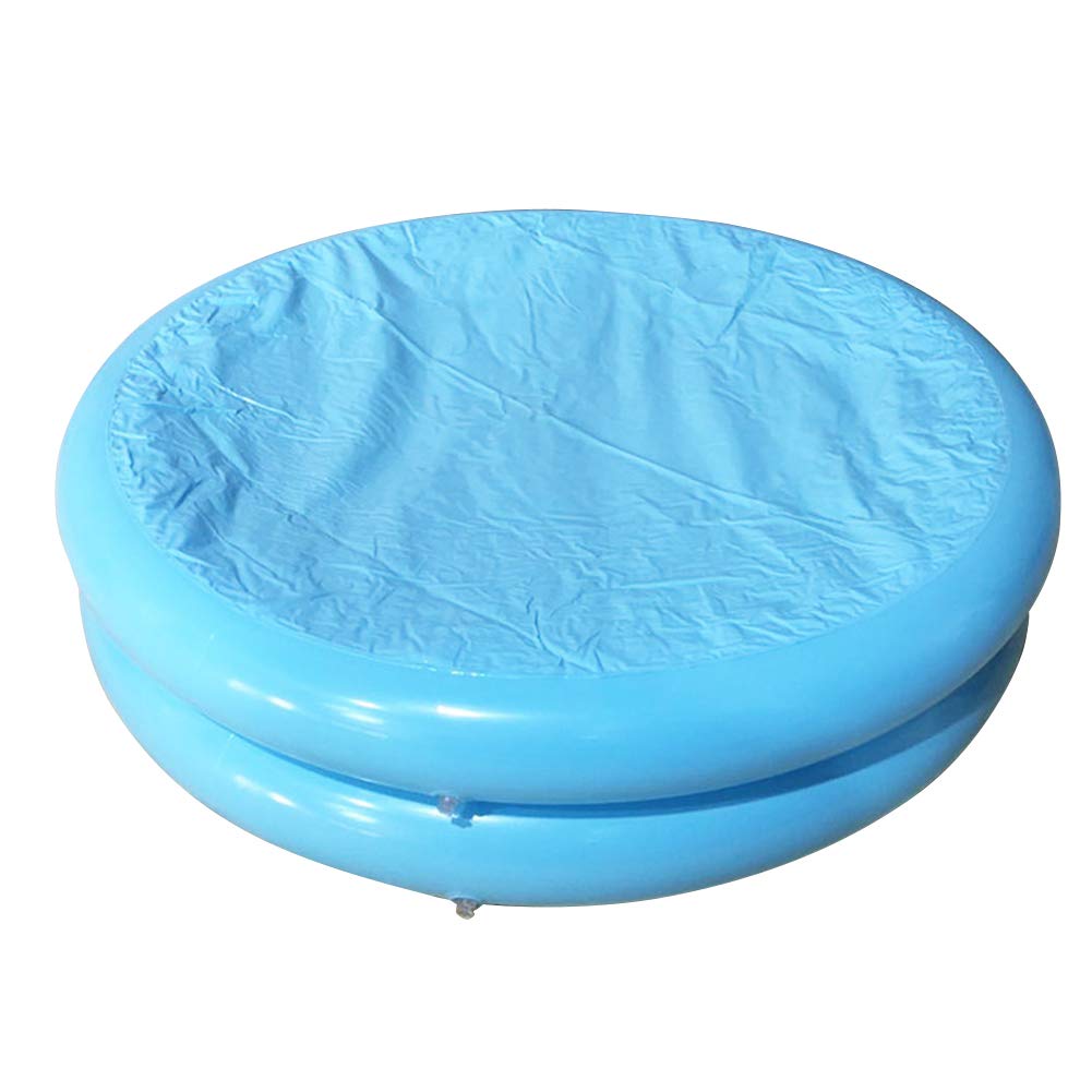 Qirvaten inflatable baby pool showing thickened PVC material close up details