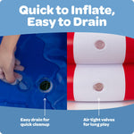 Grip A Pool outdoor water game kit packed inside the included mesh carrying bag