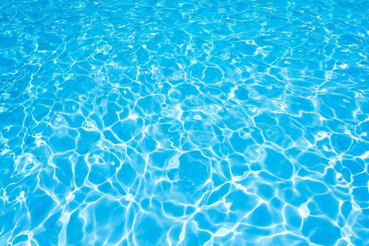 Party Pool LLC Blue Lagoon color enhancer packaging displaying product instructions and twenty thousand gallon coverage capacity