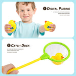 FIVEDAOGANG children playing the carnival duck pond memory game in the backyard