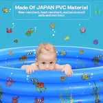 VIVI MAO children water play center showcasing the soft inflatable protective floor cushion