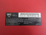 Nintendo Wii Mini home system top loading disc tray door fully opened