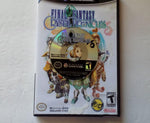 Retro Nintendo GameCube game Final Fantasy Crystal Chronicles manual inside case