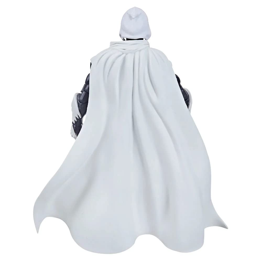Imported Moon Knight action figure close up detailing premium articulation and retro finish.