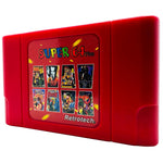Retrotech Super 64 Plus retro gaming cartridge with included printed instructions pack