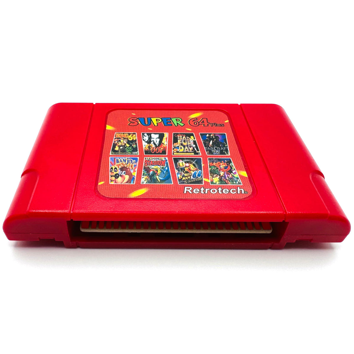 Retrotech region free multi game cartridge packaging layout view