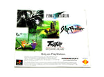 Back view of Sony Final Fantasy Tactics game packaging