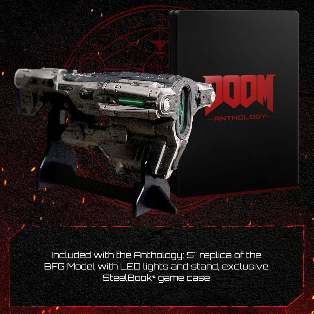 5-inch BFG replica with LED lights from Doom Anthology