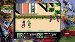 Side profile of the Teenage Mutant Ninja Turtles PS5 game box
