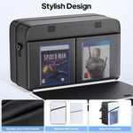 Side profile of PS5 protective travel bag