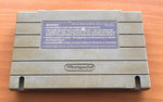 Original Street Fighter II Turbo SNES cartridge label detail