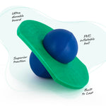 ArtCreativity outdoor jumping ball platform highlighting the durable polyvinyl chloride construction