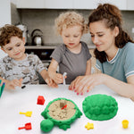 Full set of accessories included with the mini turtle sandbox