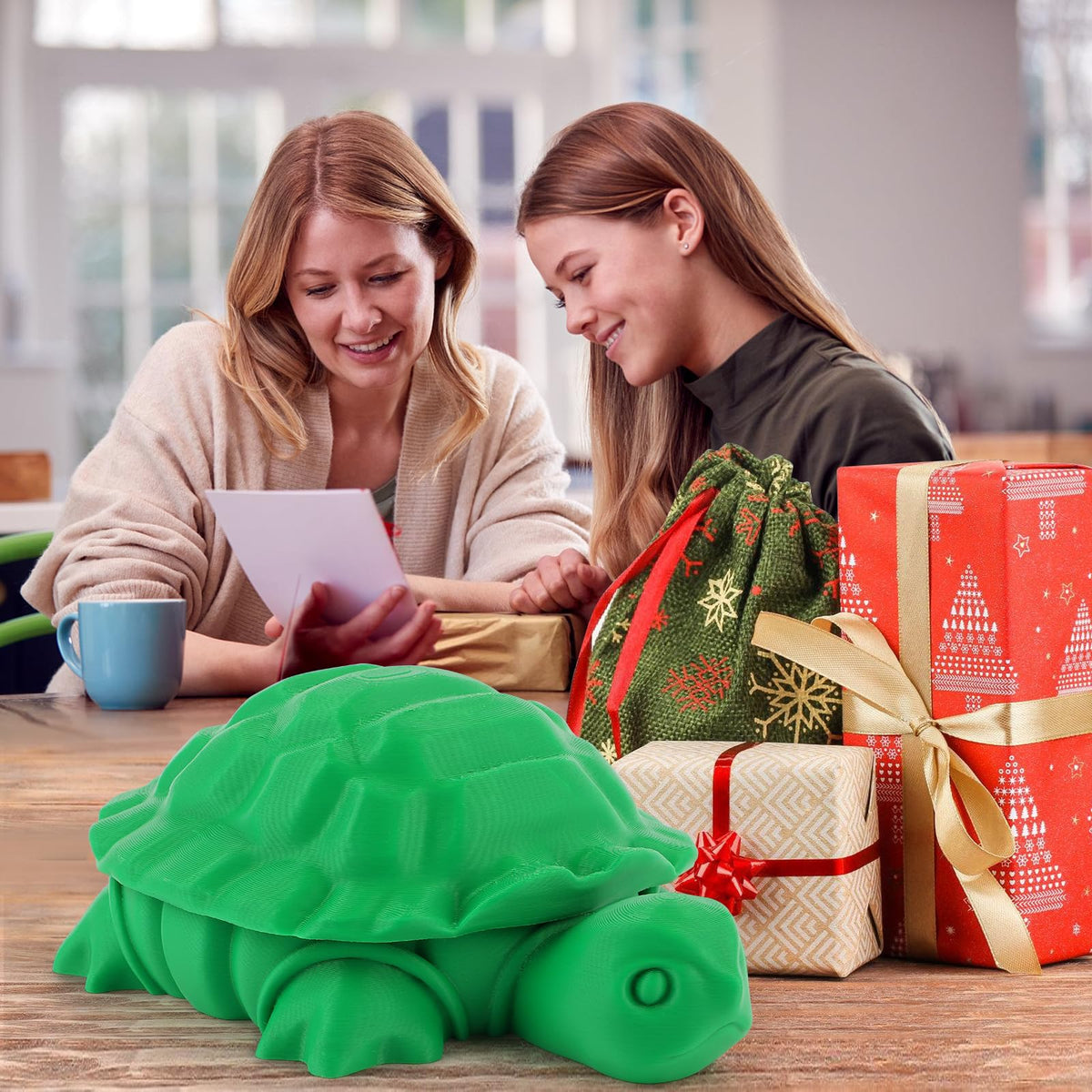 Eamc Xhxx turtle sandbox decorative desktop accessory