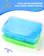 Sikmcle portable plastic activity tray for toddlers
