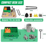 Full zen garden kit with sand and raking tools
