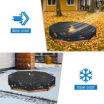 Siruiton sandbox cover installed on outdoor play sandpit