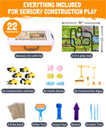 Educational STEM activity set layout with all accessories