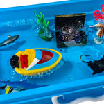 Agentlan ocean themed sensory container setup