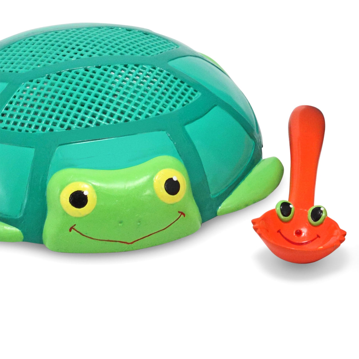 Close up of sea creature themed kitchen tools for sand