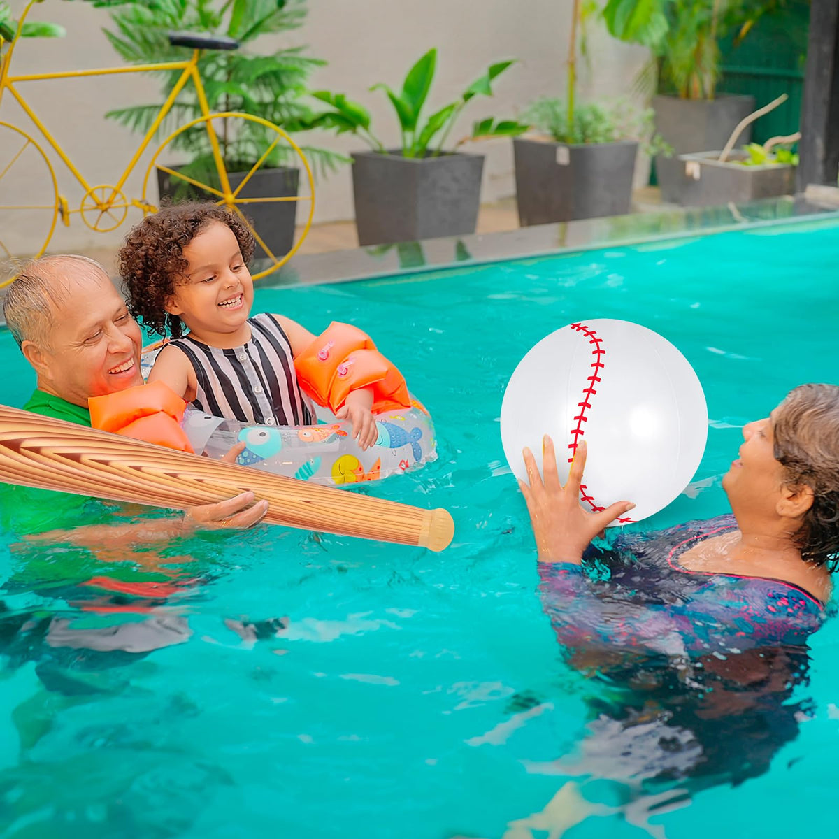 Yothorn inflatable set packaged for beach games