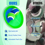 PlayZap toss and catch set components in storage bag