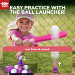 Full set of Toy Life kids baseball gear including 6 teeballs