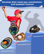 Children playing with Aywewii baseball glove style paddles
