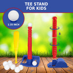 ToyVelt TBall Set components including bat and 9 balls
