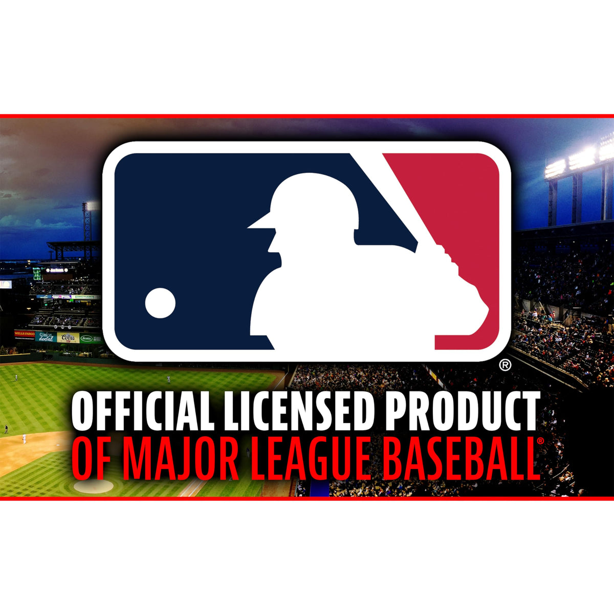 Group of four Franklin Sports oversized foam baseballs