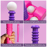 Durable plastic bat for young baseball players