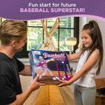 Components of Tomleon T Ball set laid out