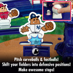 Scoreboard display on the Merchant Ambassador baseball board game