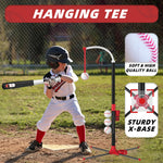 Close up of Wee Wonders retractable bat and baseballs