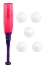Little Tikes T-ball set with five plastic balls and bat
