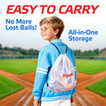 JoyCat toss and catch game components with storage bag