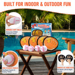 Children playing with Wedopro Toss and Catch set outdoors