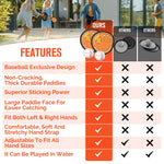 Wedopro Toss and Catch set used at the beach