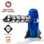 Detailed view of the 5-ball capacity baseball hopper