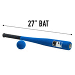 Side profile of Franklin Sports kids foam baseball equipment