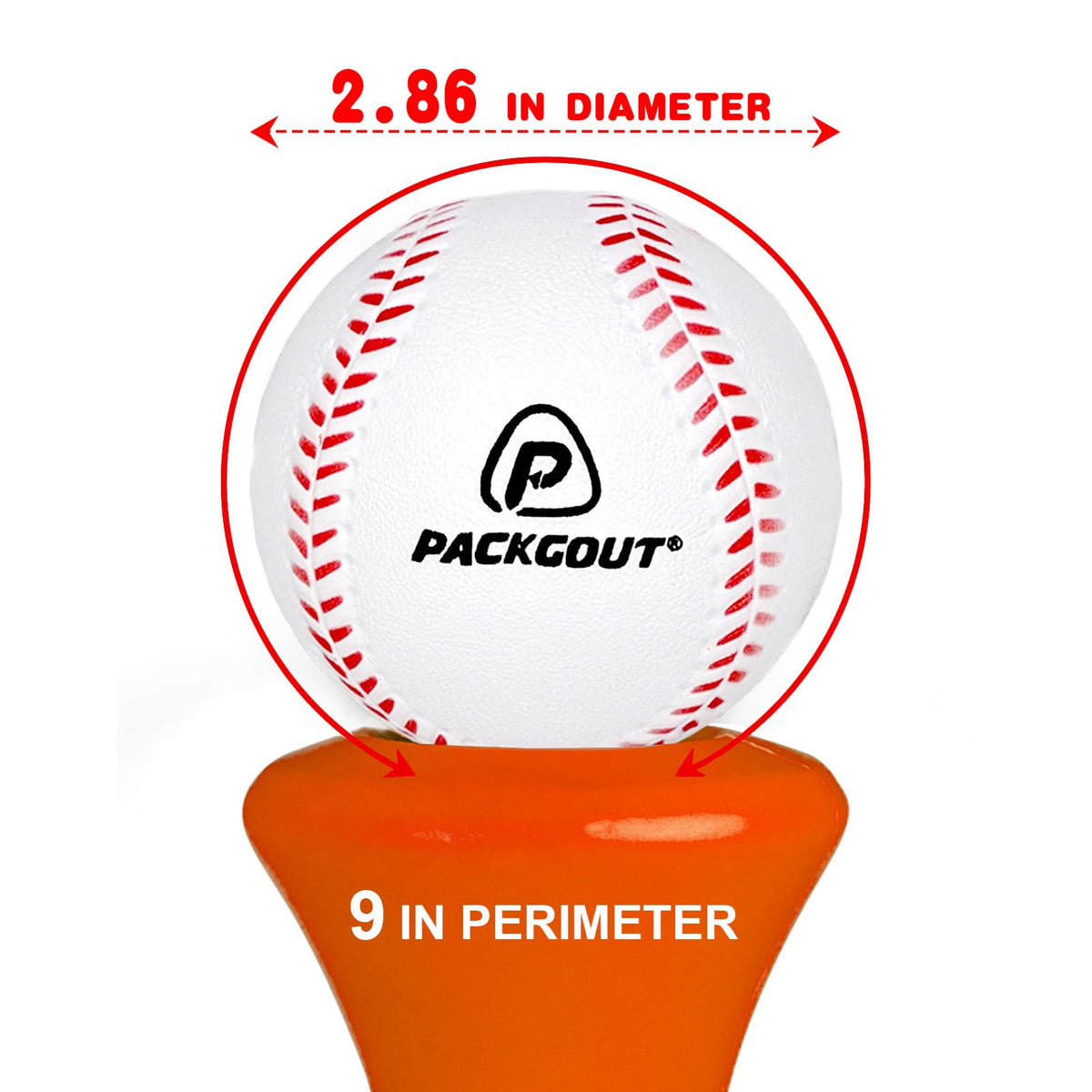 Packgout youth baseball training balls for indoor practice