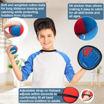 Full set of 4 paddles and 4 balls with portable storage bag