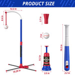 HYES baseball set disassembled in storage bag